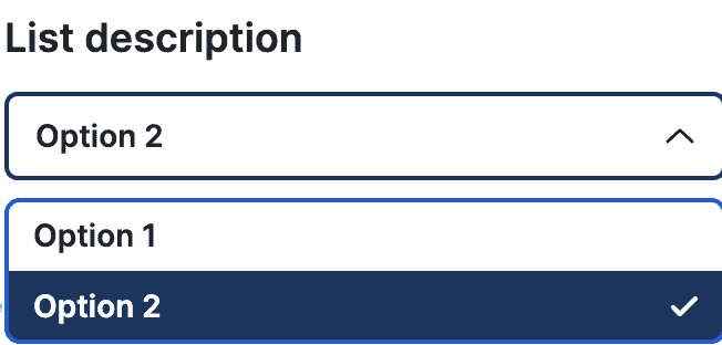 List check position setting