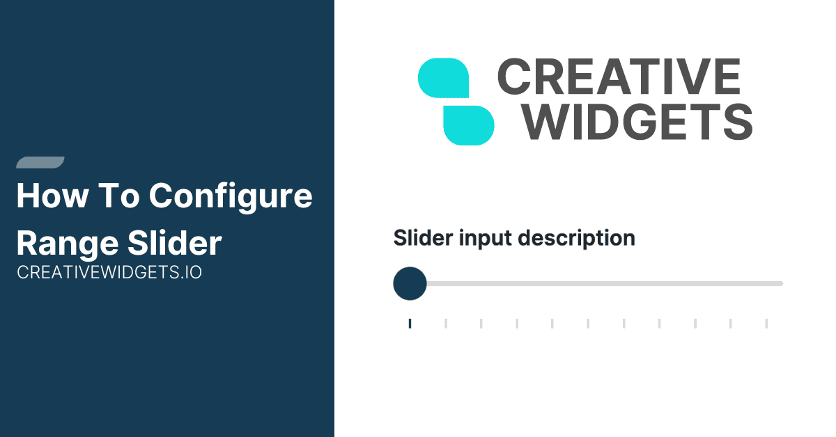 Slider Input Featured Image