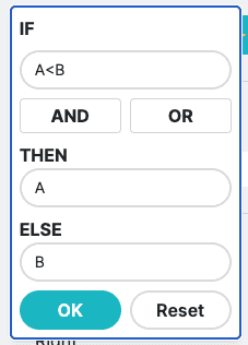 Result if/else setting builder