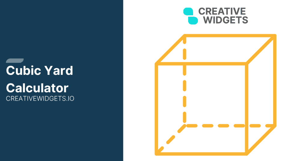 Cubic Yard Calculator