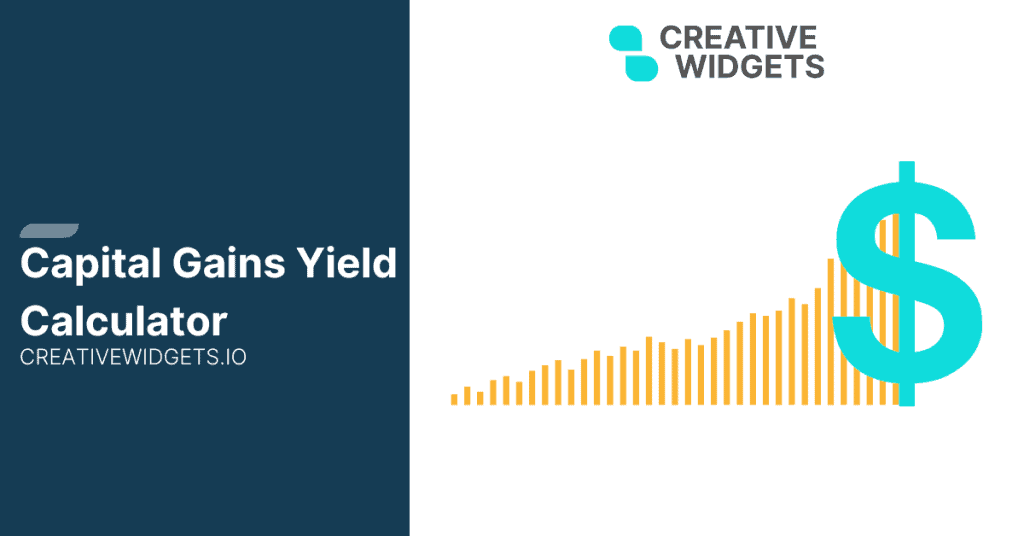 Capital Gains Yield Calculator