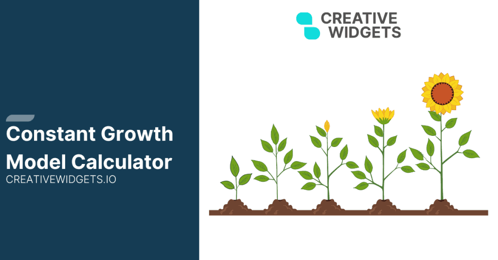 Constant Growth Model Calculator