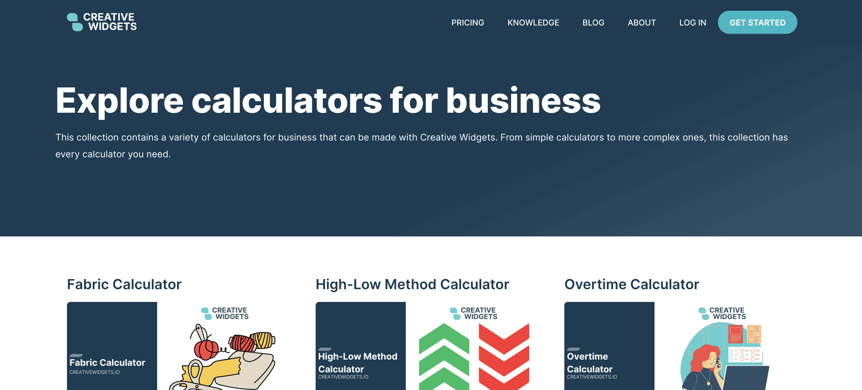 Business calculators