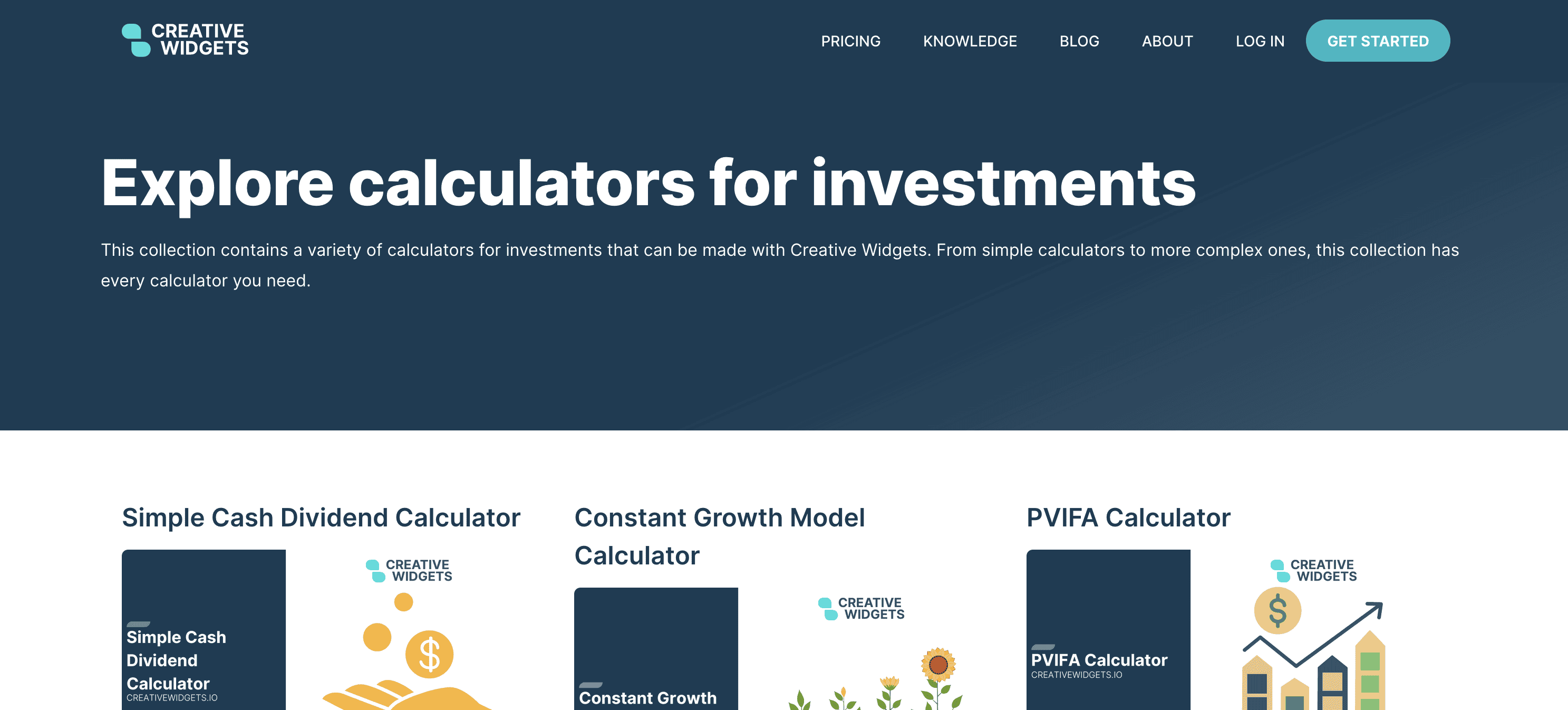 investment calculators