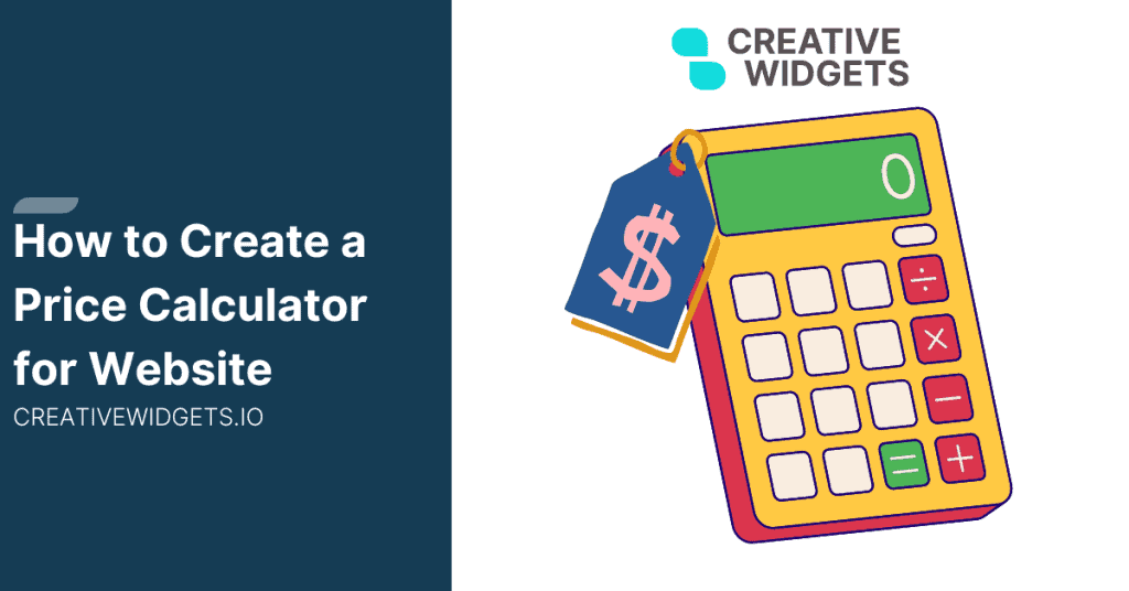 How to Create a Price Calculator for Website